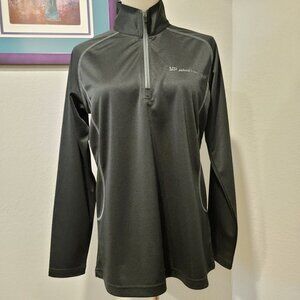 VanSport/Johns Manville 3/4 Zip Pullover, BLACK, SZ Med.  Excellent Condition!